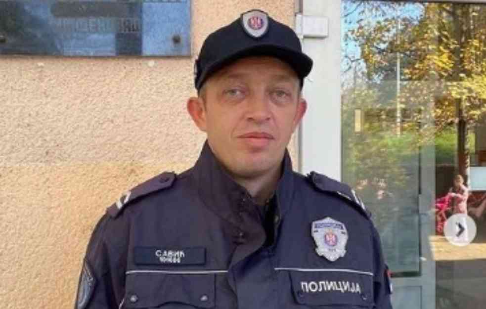 ŠKOLSKI POLICAJAC RAŠA KOGA VOLE SVA DECA! Ono što je uradio dirnulo je mnoge (FOTO)