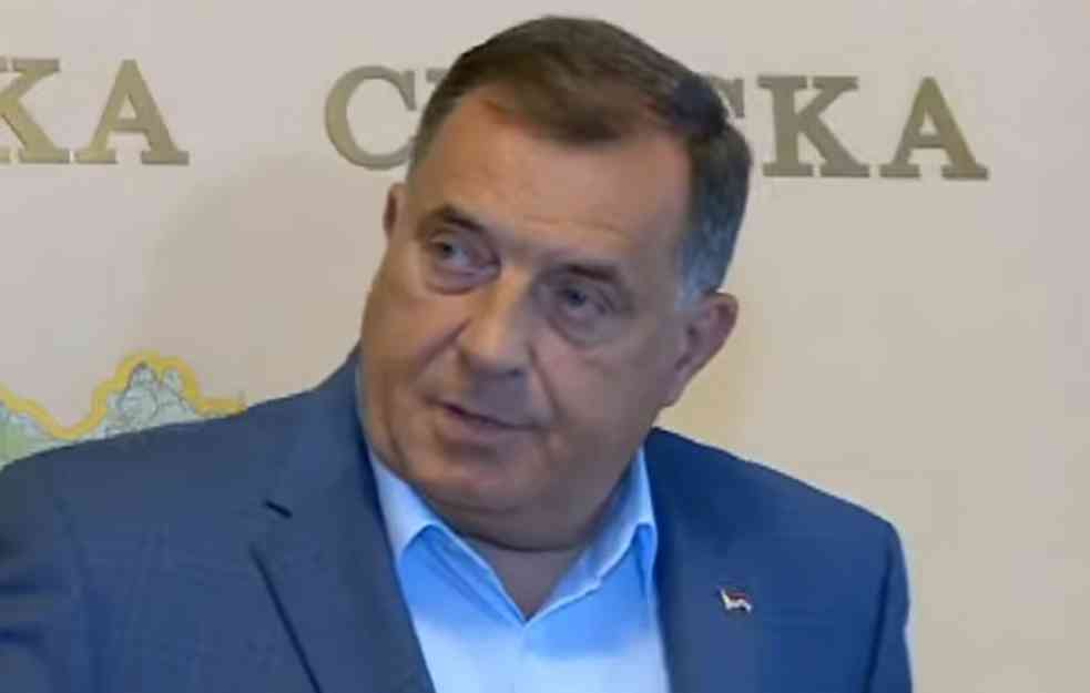 DODIK: Kriza u BiH je pitanje politika koje su išle za tim da Republiku Srpsku zbrišu s mape