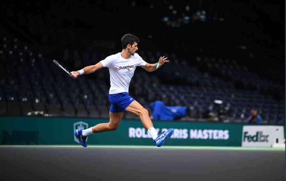 NOVAK POČINJE POHOD NA PARIZ! Poznat termin prvog meča na turniru