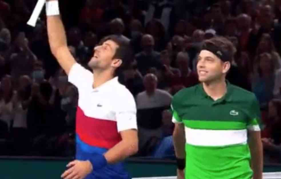 NOVAK KONAČNO NA TERENU! Srpski dubl posle preokreta u drugoj rundi ATP turnira u Parizu