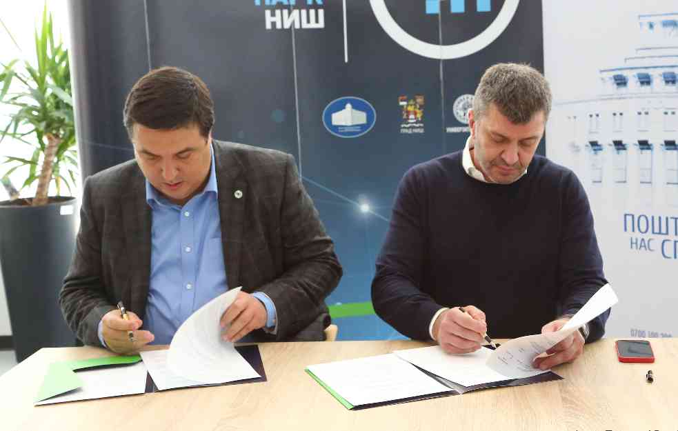 ĐORĐEVIĆ POTPISAO VAŽAN SPORAZUM: Pošta i Naučno-tehnološki park Niš rade za MLADE
