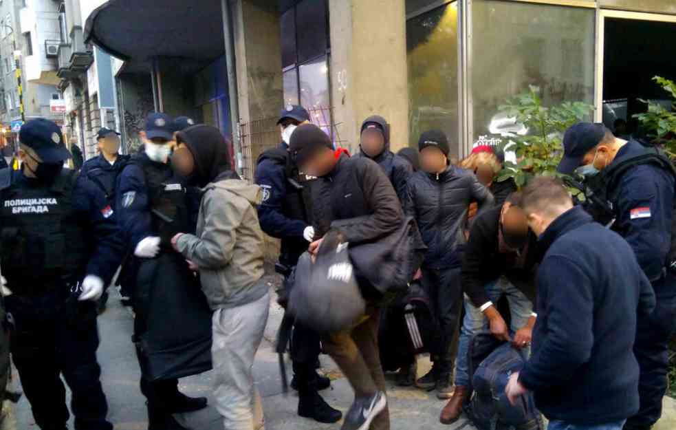 POLICIJSKA AKCIJA U BEOGRADU: Pronađena 82 ilegalna migranta, sprovedeni u prihvatne centre! 