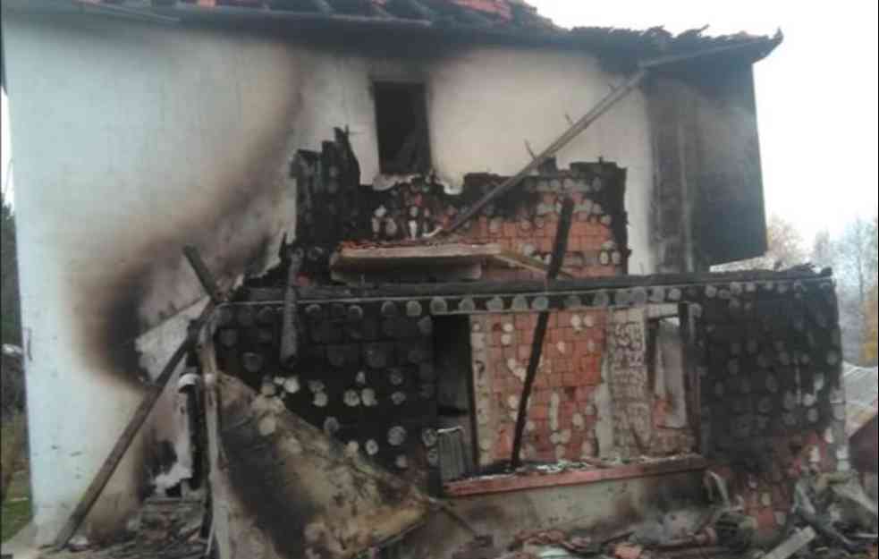 POŽAR PROGUTAO KUĆU ZA POLA SATA! Samohrani otac sa troje dece izgubio sve (FOTO+VIDEO)