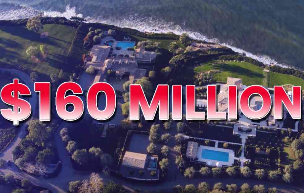 Najskuplji dom u Kaliforniji je na tržištu - i to za 160 MILIONA DOLARA