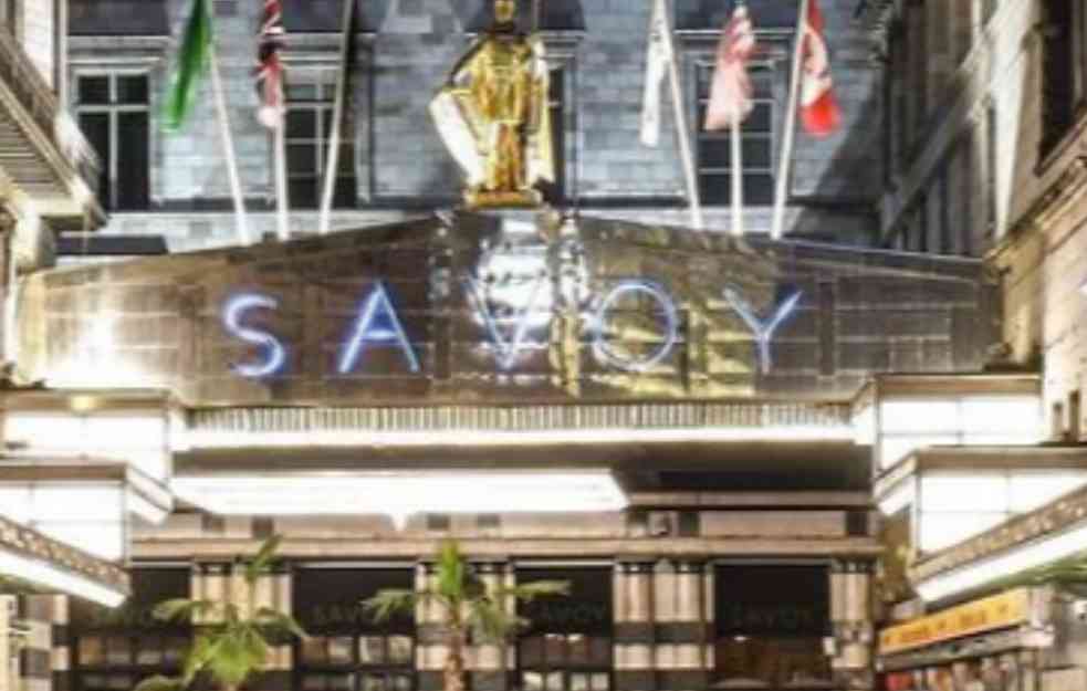 Savoi London, otkrio je prvu svetsku impresivnu šumu šampanjca 