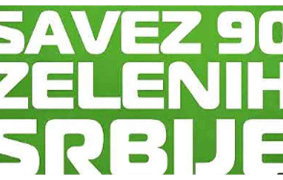 ZA ZAŠTITU ŽIVOTNE SREDINE! Savez 90/Zelenih Srbije POZDRAVLJA otvaranje Klastera 4 i Poglavlja 27!