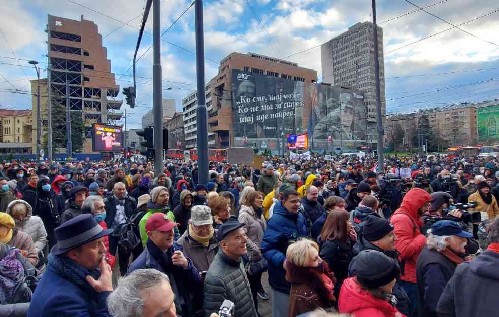 POSTAVLJEN ULTIMATUM: Ako do BOŽIĆA Rio Tinto ne ode iz Srbije staće CELA SRBIJA!  „GLAS“ na protestu kod vlade Srbije