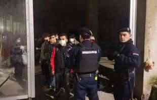 Akcija beogradske policije: Pronađen 81 ilegalni migrant u centru grada (FOTO)