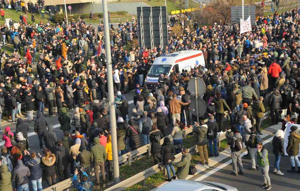 PROTESTI I PRE ISTEKA ULTIMATUMA: Blokada puteva već 3. januara na četiri lokacije