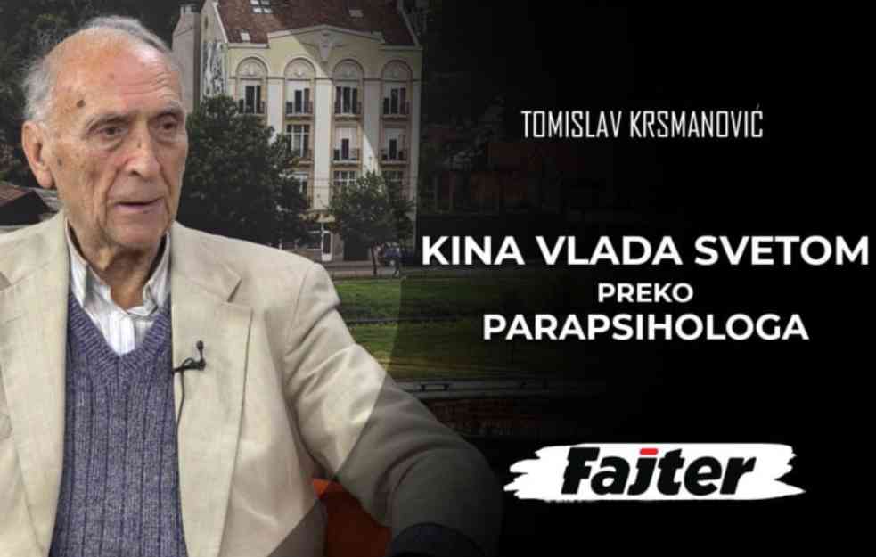 KINA VLADA SVETOM PREKO PARAPSIHOLOGA - TOMISLAV KRSMANOVIĆ (VIDEO)