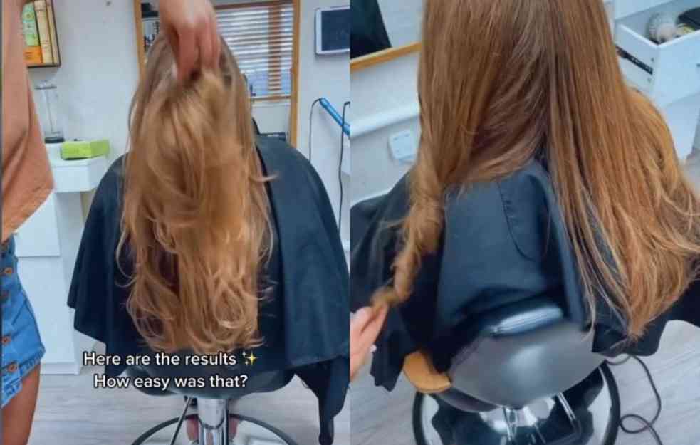 TRIK ZA FENIRANJE KOJI JE SVE RASPAMETIO! Do savršene frizure i to za samo PET minuta...(VIDEO)