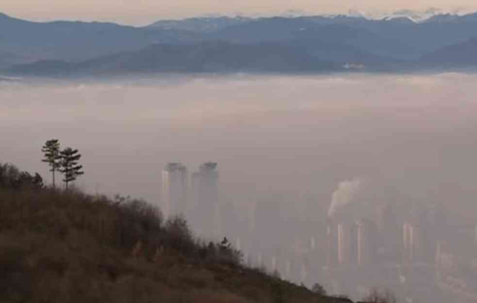 Sarajevo danas NAJZAGAĐENIJI GRAD na planeti: Skoro 50 puta veći parametri od dozvoljenog