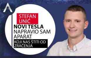 ON JE NOVI TESLA! Mladi inovator STEFAN UNIĆ: Napravio sam aparat koji nas štiti od zračenja (VIDEO)