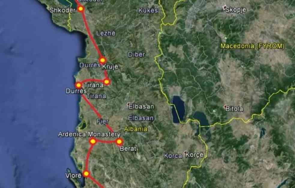 MAPA IZ 1795. RAZBIJA LAŽNE TVRDNJE ZAPADA: Evo čija je Albanija, dokument važan u vreme SUROVOG OTIMANJA KOSOVA I METOHIJE