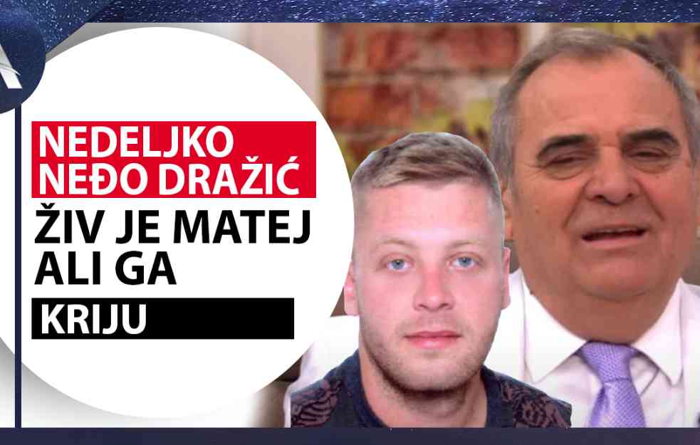 NEĐO BELI MAG O SLUČAJU PERIŠ: ŽIV JE MATEJ, ALI GA KRIJU (VIDEO)