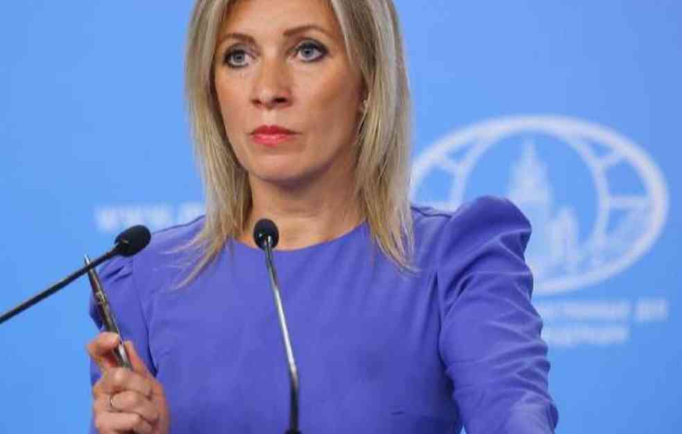 ZAHAROVA REAGOVALA NA SKANDAL SA 