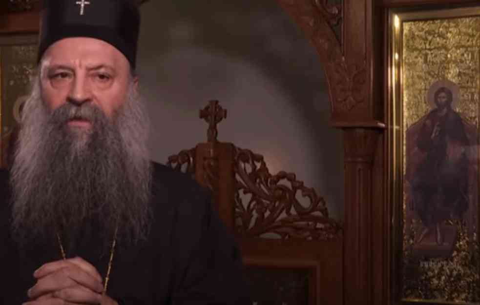Patrijarh PORFIRIJE poslao poruku mira u susret poslednjoj nedelji pred VASKRŠNJI POST (VIDEO)