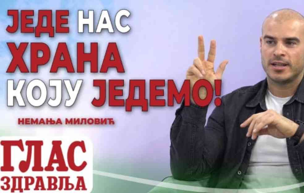 Nutricionista NEMANJA MILOVIĆ: Jede nas HRANA koju jedemo (VIDEO)