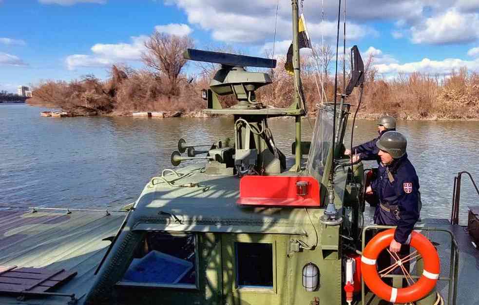 VEŽBE SRPSKE FLOTILE: Ponos rečne mornarice Vojske Srbije