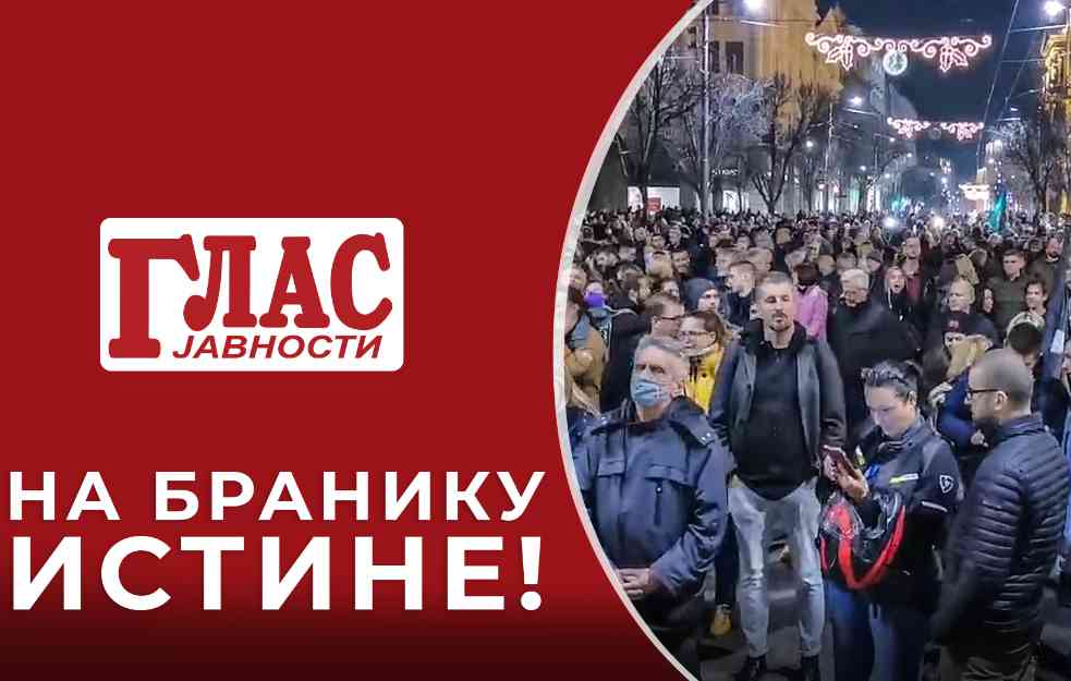 SKANDALOZNO! Zabranjeni direktni prenosi ekoloških protesta! NA BRANIKU ISTINE (VIDEO)