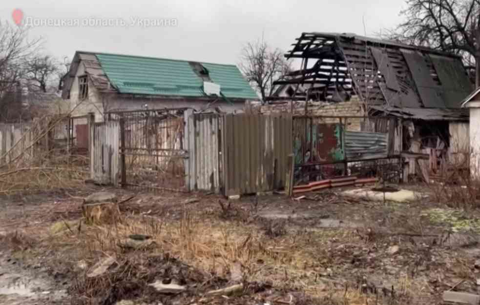 DONJECK JE MINIRAN: Ukrajinci optužili Ruse i upozorili stanovništvo: Ne napuštajte svoje domove (VIDEO)