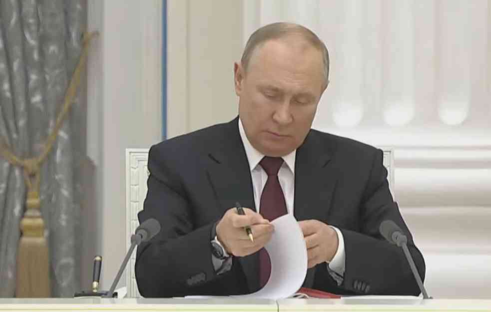 PUTIN POTPISAO UKAZ O PRIZNANJU DNR I LNR: Ruski predsednik odmah izdao naredbu! (VIDEO)