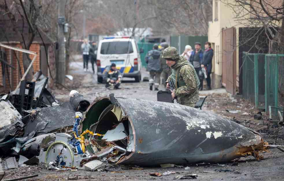 UKRAJINCI GREŠKOM OBORILI SVOJ AVION: Rusi izneli dokaze - nismo izvodili raketne napade na Kijev (FOTO+VIDEO)