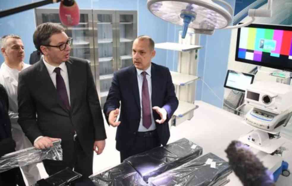 VUČIĆ NA OTVARANJU KLINIČKOG CENTRA: KCS opremljen opremom najnovije generacije (FOTO)