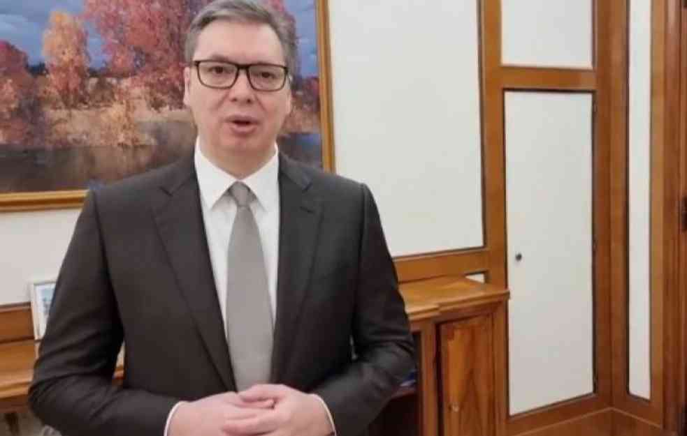 VUČIĆ POZVAO GRAĐANE DA OSTANU MIRNI: Srbija nije u ratu, imamo svega dovoljno (VIDEO)