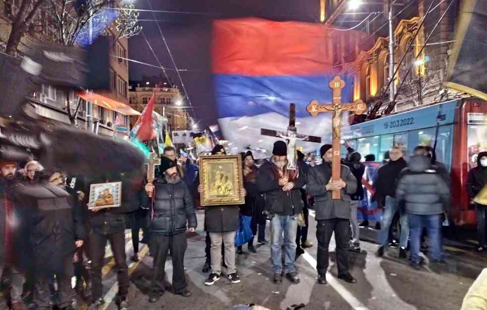 SKUP PODRŠKE RUSIJI U BEOGRADU: Srbi i Rusi BRAĆA ZAUVEK! (VIDEO+FOTO)