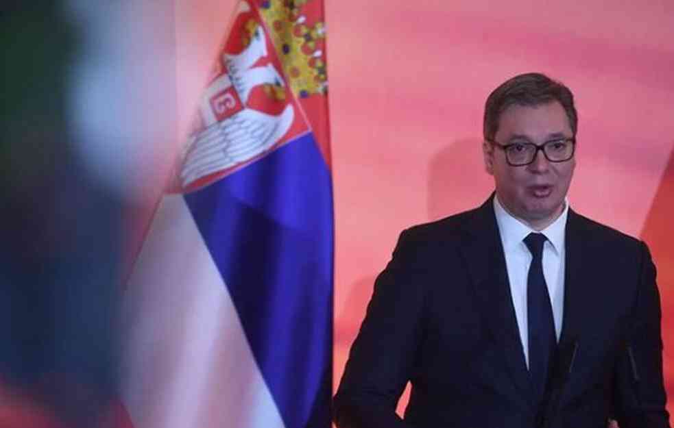 VUČIĆ POSLAO BITNU PORUKU: Ukoliko započne prijem Kosova u međunarodne organizacije, mnogo će iznenaditi odgovor Srbije