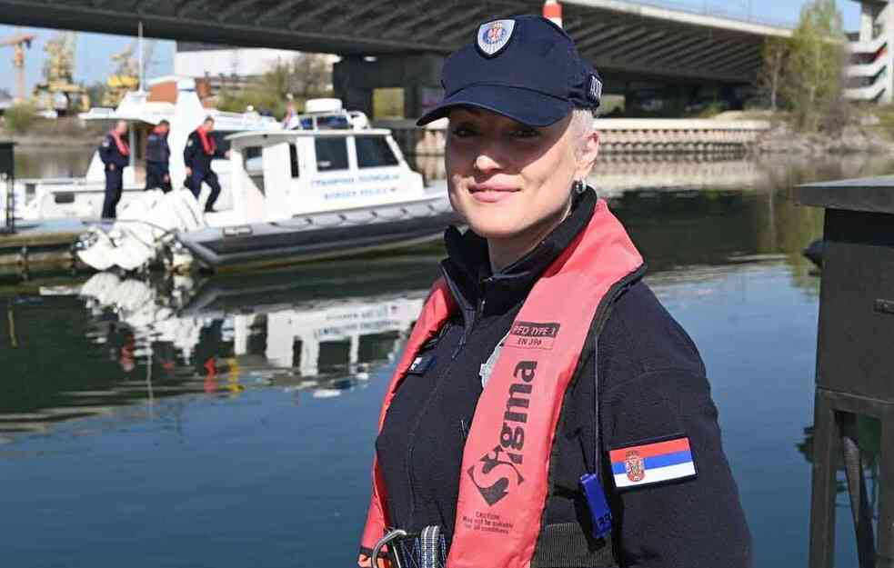 ONA ČUVA GRANICU SRBIJE: Aleksandra iz Negotina je jedina žena koja patrolira Dunavom, oni su joj najveća podrška (VIDEO)