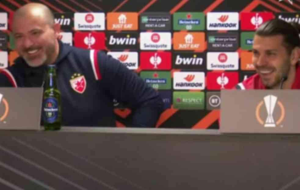 HIT NA ZVEZDINOJ KONFERENCIJI! Dragović OPSOVAO i nasmejao sve, a evo kako je reagovao Stanković (VIDEO) 