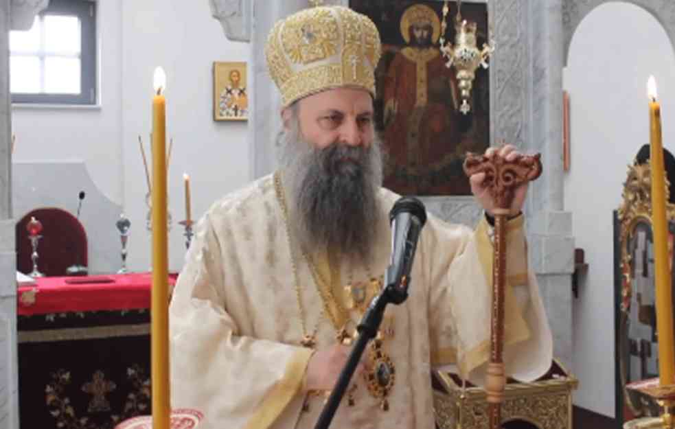 Patrijarh PORFIRIJE pozvao vernike: Molite se za mir u Ukrajini, rat nikada nikome nije doneo ništa dobro