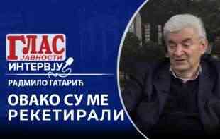 INTERVJU GLASA JAVNOSTI! Radmilo Gatarić: Ovako su me REKETIRALI (VIDEO)