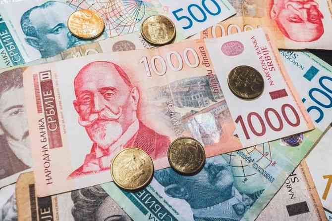 Dinar danas skoro nepromenjen: Zvanični kurs 117,1606 za evro