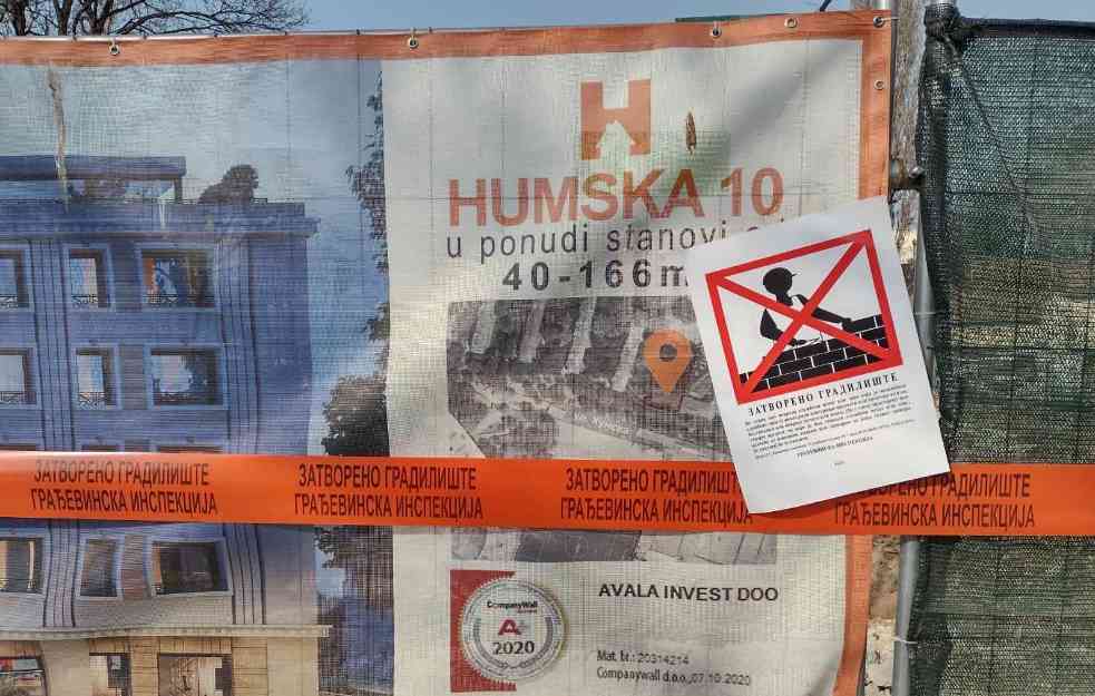 DOKAZANO! VESIĆ PUKAO U HUMSKOJ! Stala gradnja zgrade za koju su uzeli ŠEST MILIONA EVRA i urušili tunel (FOTO)