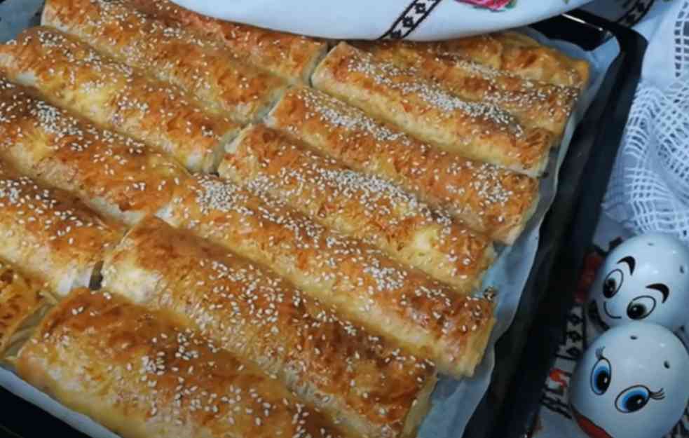 JEDINO JELO KOJE IMA SVU MOĆ DA GA SVI VOLE...Recept za hrskavu slanu pitu bolju od svakog BUREKA (FOTO)