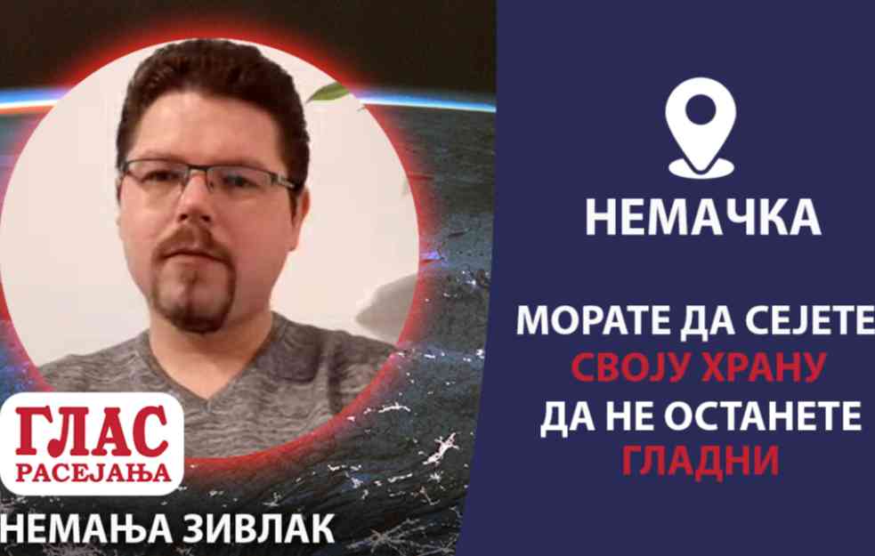 DRAMATIČNO UPOZORENJE IZ NEMAČKE! Morate da sejete svoju hranu da ne biste ostali gladni (VIDEO)