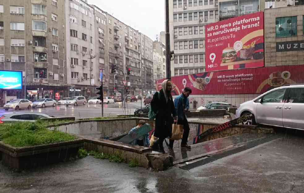 Danas u Srbiji oblačno i hladno, više padavina pre podne, na planinama sneg