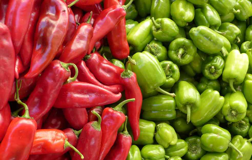 Cene paprika probile plafon u Nemačkoj, i to pred praznike