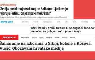 HRVATI POMNO PRATE IZBORE KOD NAS: Srbiju nazivaju ruskim trojanskim <span style='color:red;'><b>konj</b></span>em!
