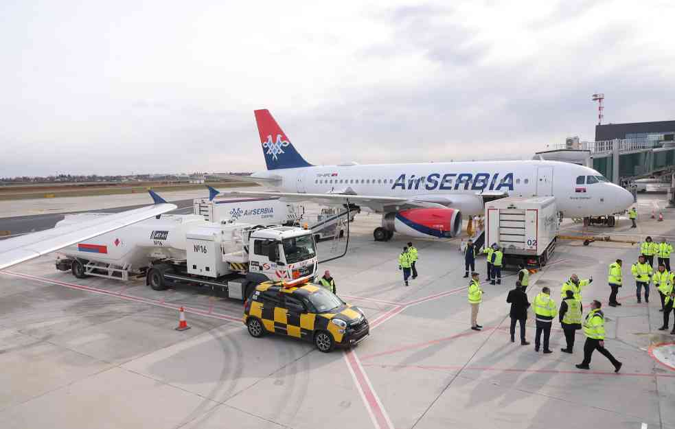 SJAJAN USPEH DOMAĆEG AVIOPREVOZNIKA: Air Serbia i u avgustu prevezla više od 400.000 putnika