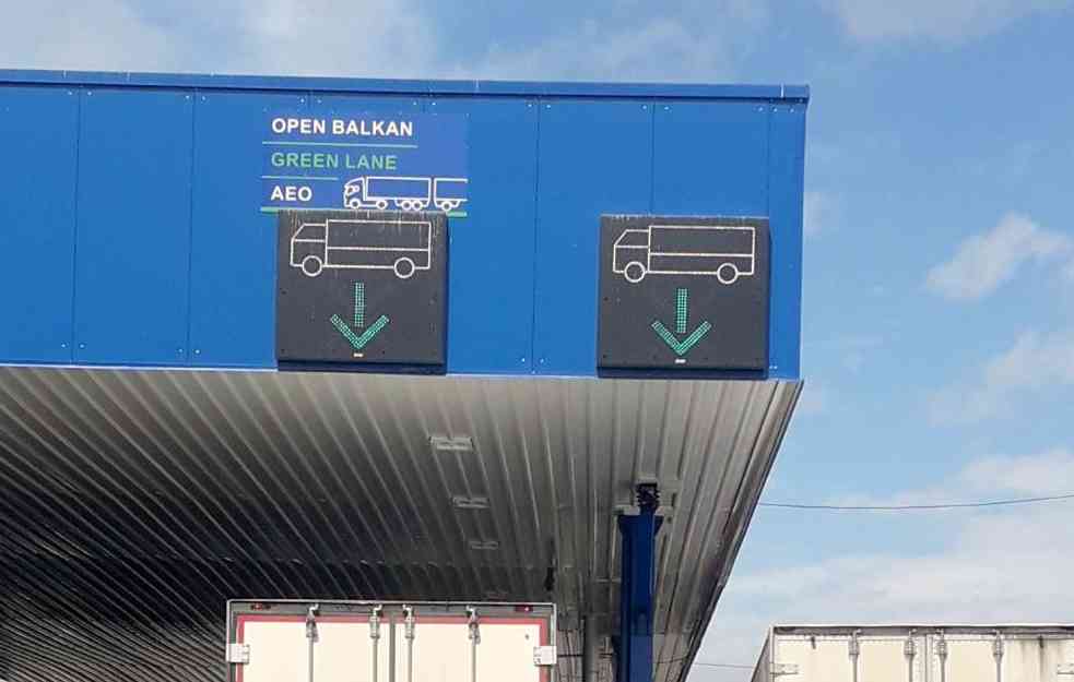 "OPEN BALKAN": Postavljena tabla na graničnom prelazu Preševo-Tabanovce