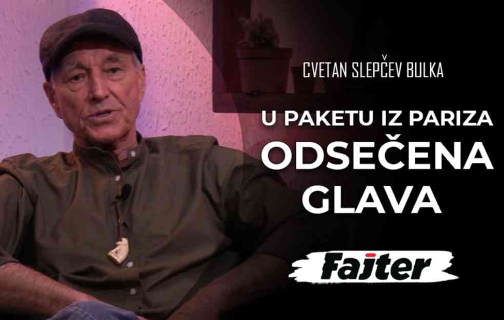 STRAVIČNO SVEDOČENJE CVETANA SLEPČEVA BULKE: Kako je u paketu iz Pariza stigla odsečena glava (VIDEO)