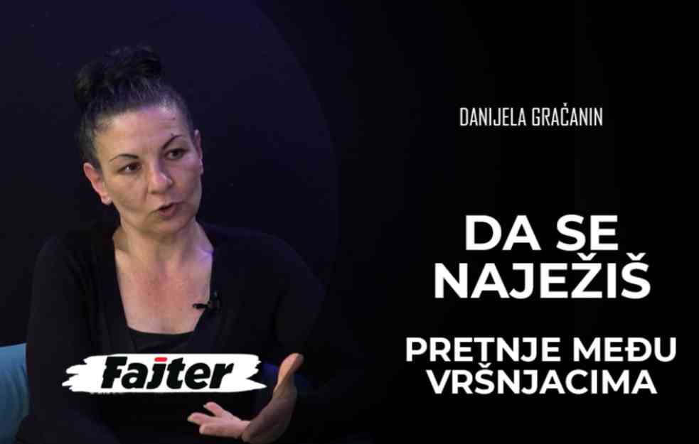 DA SE NAJEŽIŠ! DANIJELA GRAČANIN O VRŠNJAČKOM NASILJU: Gde prestaje DEČJA IGRA a počinje ZLOSTAVLJANJE (VIDEO)