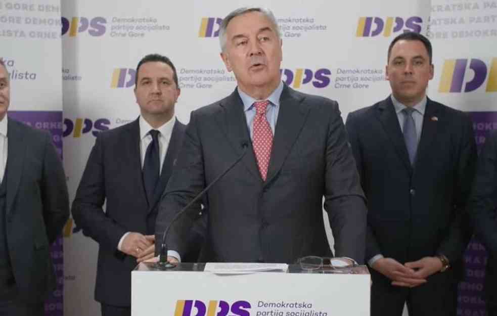 DPS POKAZAO SVOJE PRAVO LICE: Milo podržao manjinsku vladu: Ispunili su najveći deo uslova