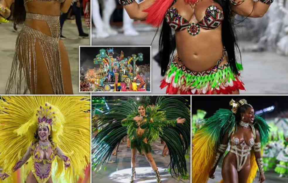 KUVA U RIJU! Čekale dve godine, na ulicama VATRENE BRAZILKE, perjane krune i šljokičasti kostimi (VIDEO)
