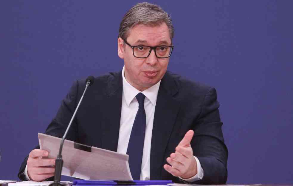 VUČIĆ SE DANAS OBRAĆA JAVNOSTI: Evo kako će Srbija odgovoriti na SVE VELIKE PROBLEME