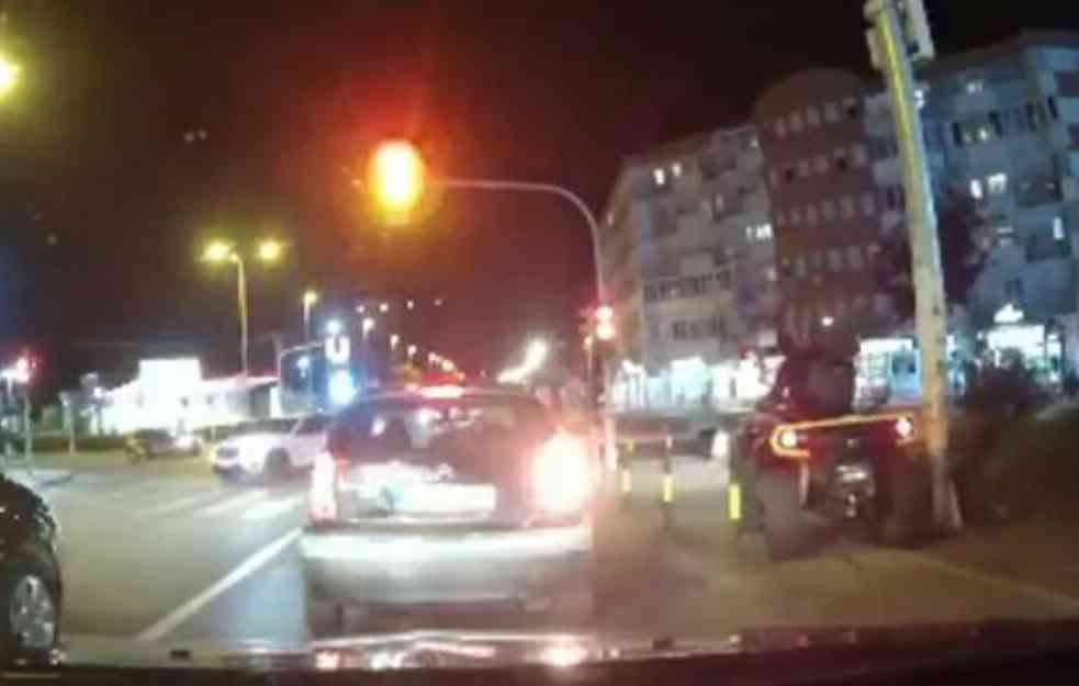 NEMAJU MERU: Bahati vozači ponovo u akciji - nije mogao da sačeka zeleno sveto, zaobišao kolonu i zamalo udario ženu (VIDEO)